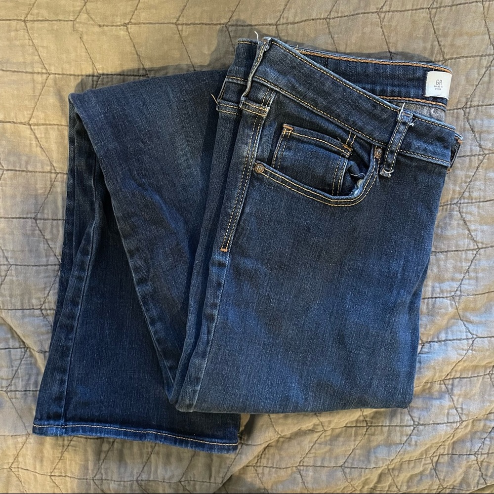 Abercrombie & Fitch Skinny Boot Jeans, 6R, EUC
